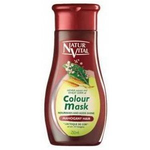 Маска за коса, запазваща света Махагон – Natur Vital